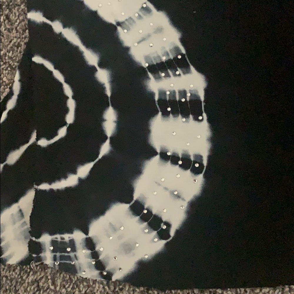 INC Woman’s Sheer Rhinestone Top - Picture 6 of 7